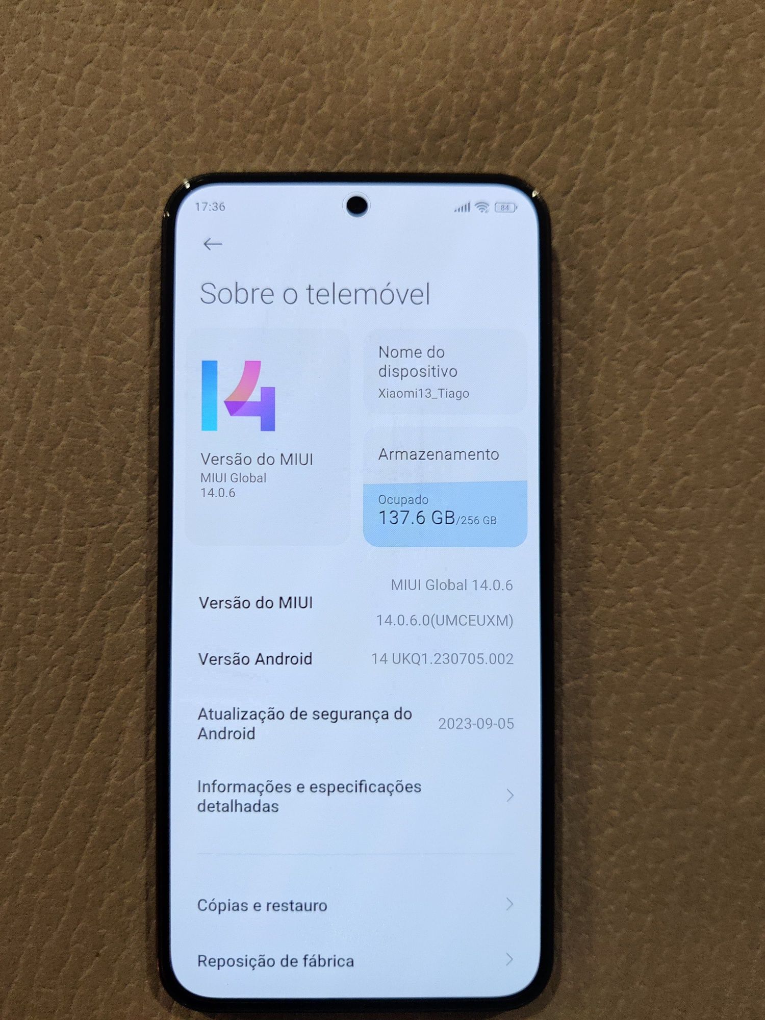 Xiaomi 13 como novo