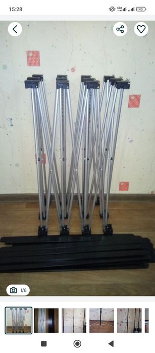 Стенд виставковий розкладний поп-ап, Pop-up, рекламна стійка