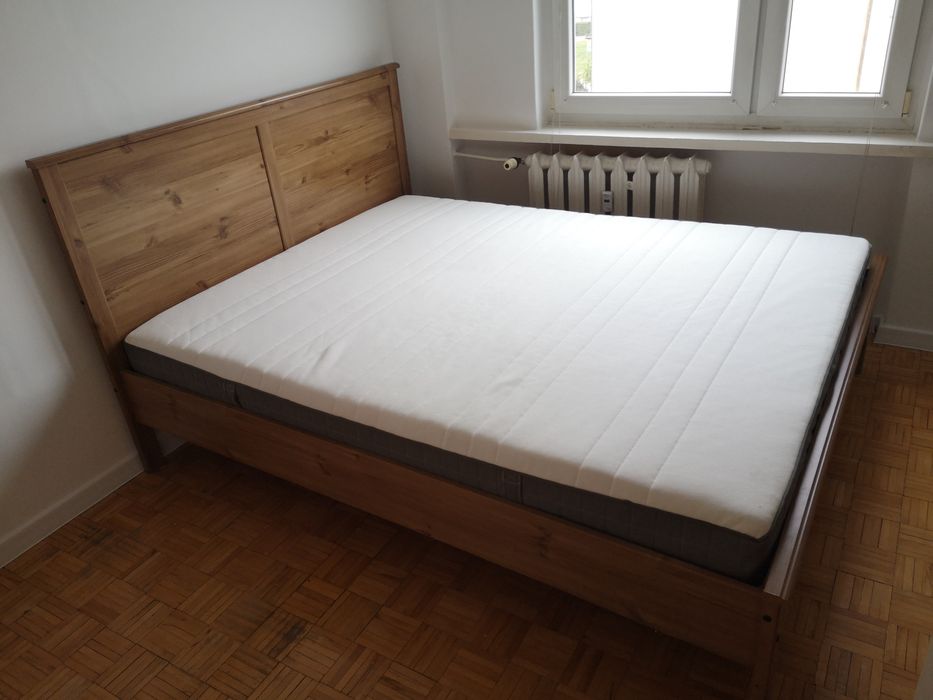 Rama łóżka IKEA ASPELUND 160x200