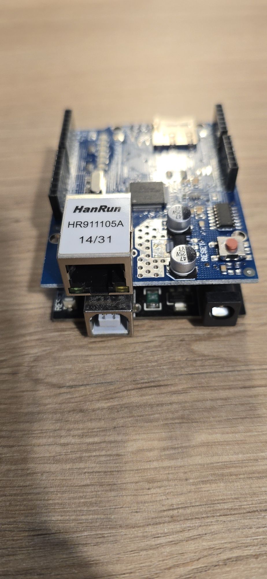 Zestaw Arduino i Ethernet Shield W5100