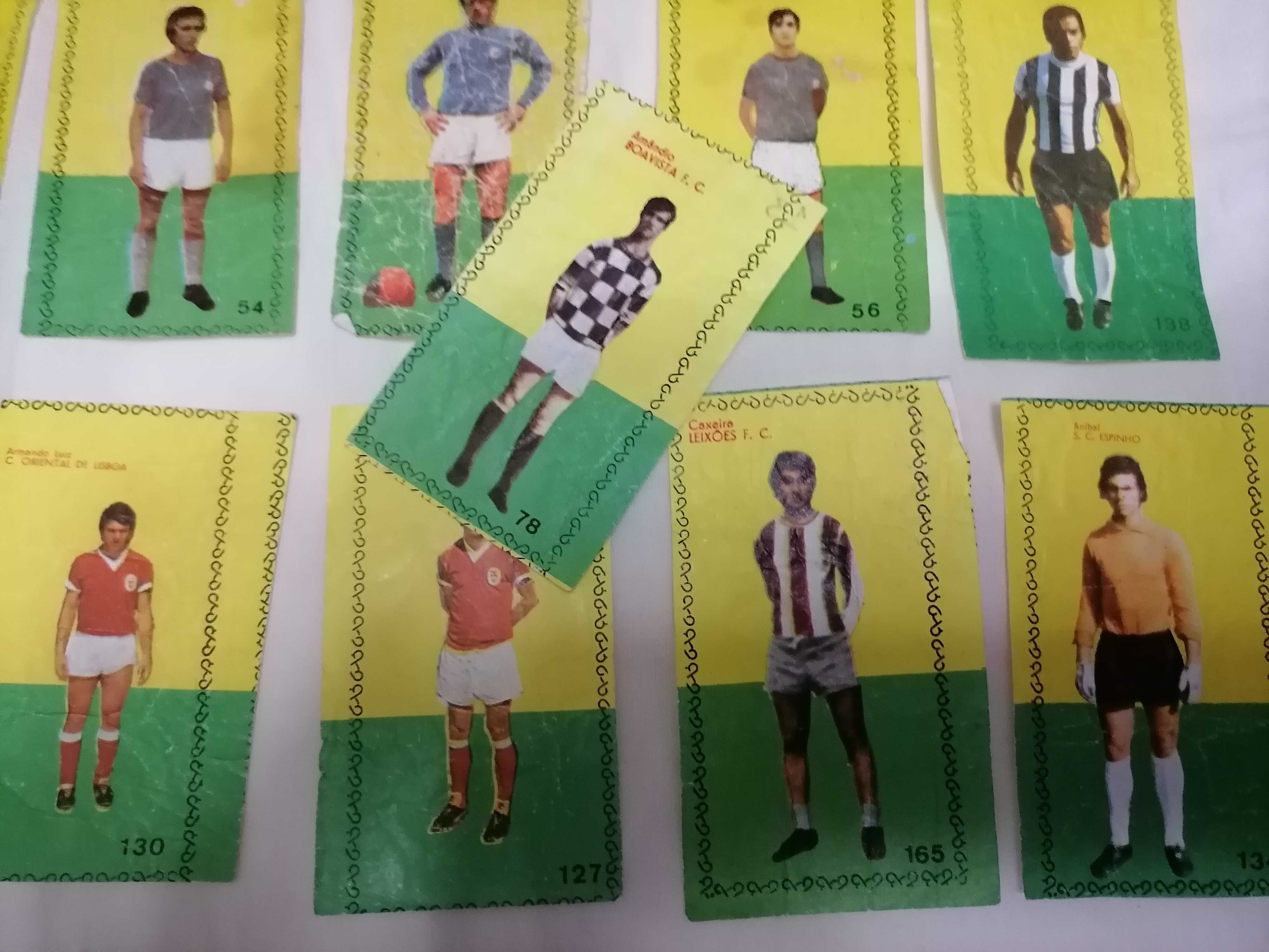 Cromos Caramelos GRANDE GOLO 1974/75 Editora Jaime H. David