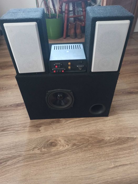 Wzmacniacz tpa3116d2 Bluetooth 100w+2x50w z 2 głośniki i subwoofer