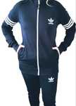 Dres komplet Adidas roz.S granatowy Wyprzedaż