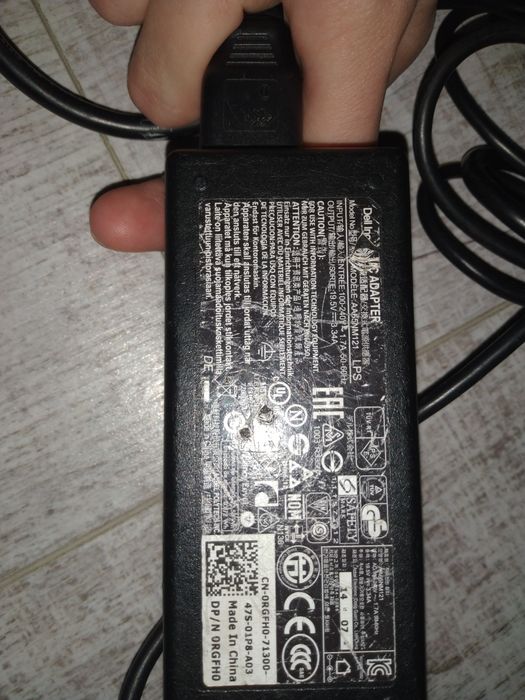 Dell зарядное устройство AA65NM121. 65W