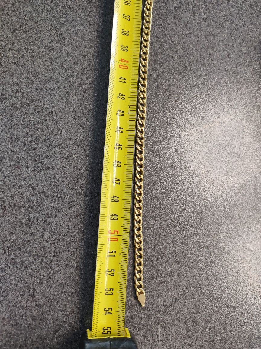 W2// Złoto/ Łańcuszek próba 750, 35.36g, dł 54cm/ Szczecin