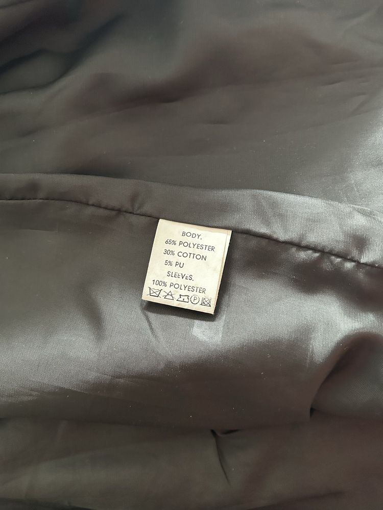 Płaszczyk żakiet kurtka h&m skórzana marynarka