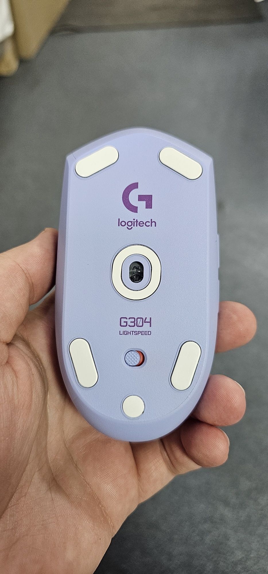 Миша бездротова ігрова Logitech G305 Lightspeed Lilac (910-006022)