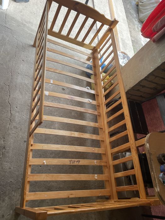 Кровать односпальная дерево детская