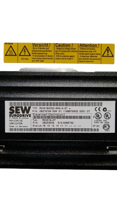 НОВІ Частотники SEW MDX / Movitrac 0.75-30 кВт (поставка 10 днів)