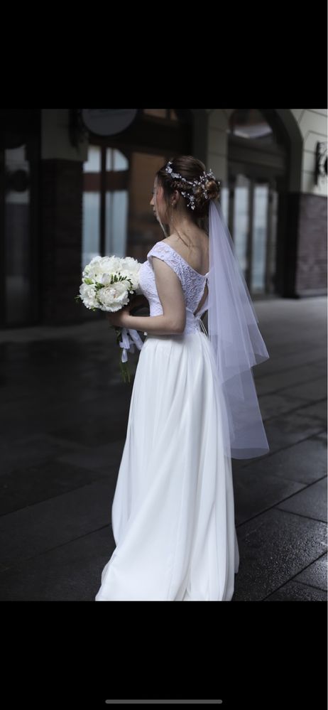 Свадебное платье + туфли для маленьких невест , дюймовочек