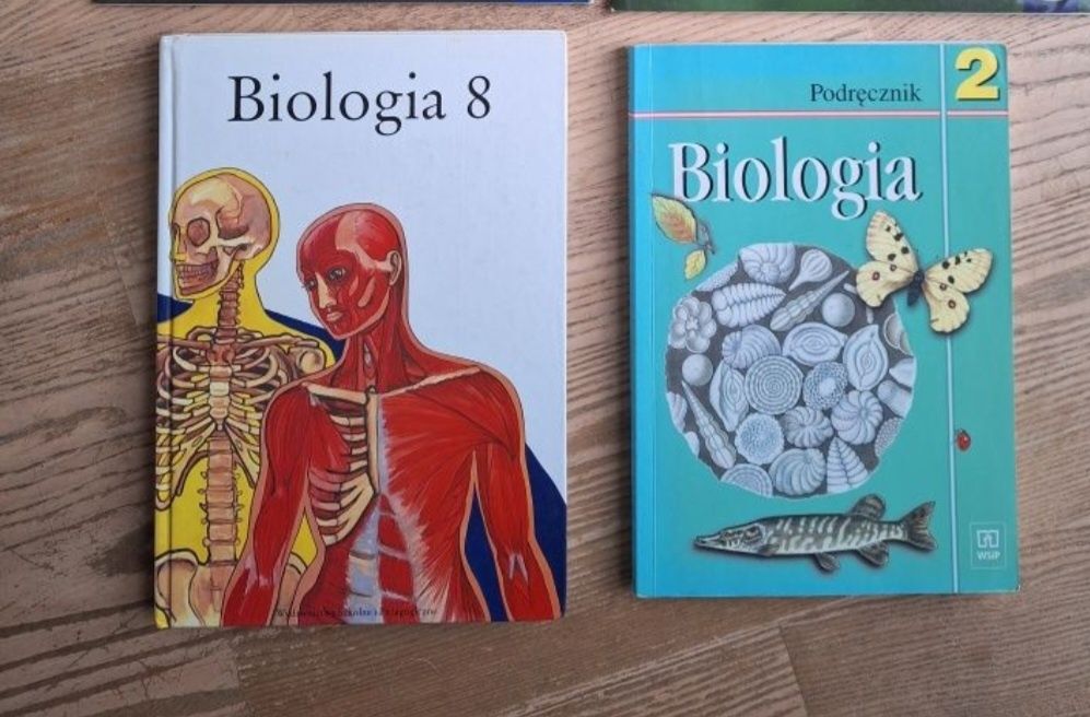 Książka biologia 8 i biologia podręcznik