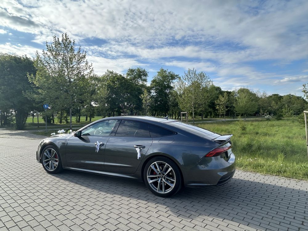 Samochód do ślubu Audi A7