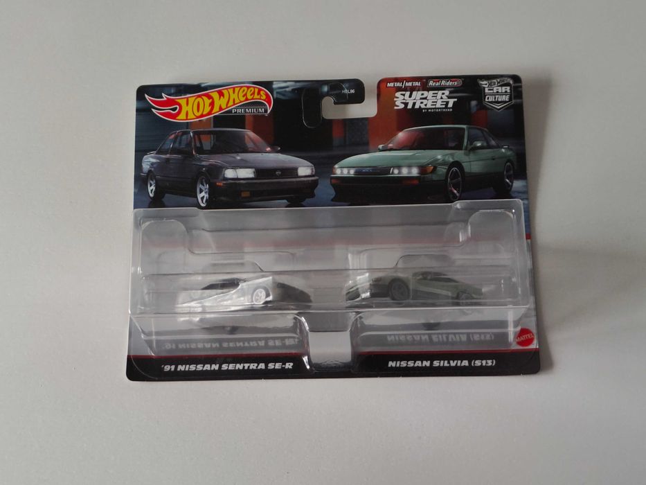 Hot Wheels Nissan Sentra Silvia 2 pak