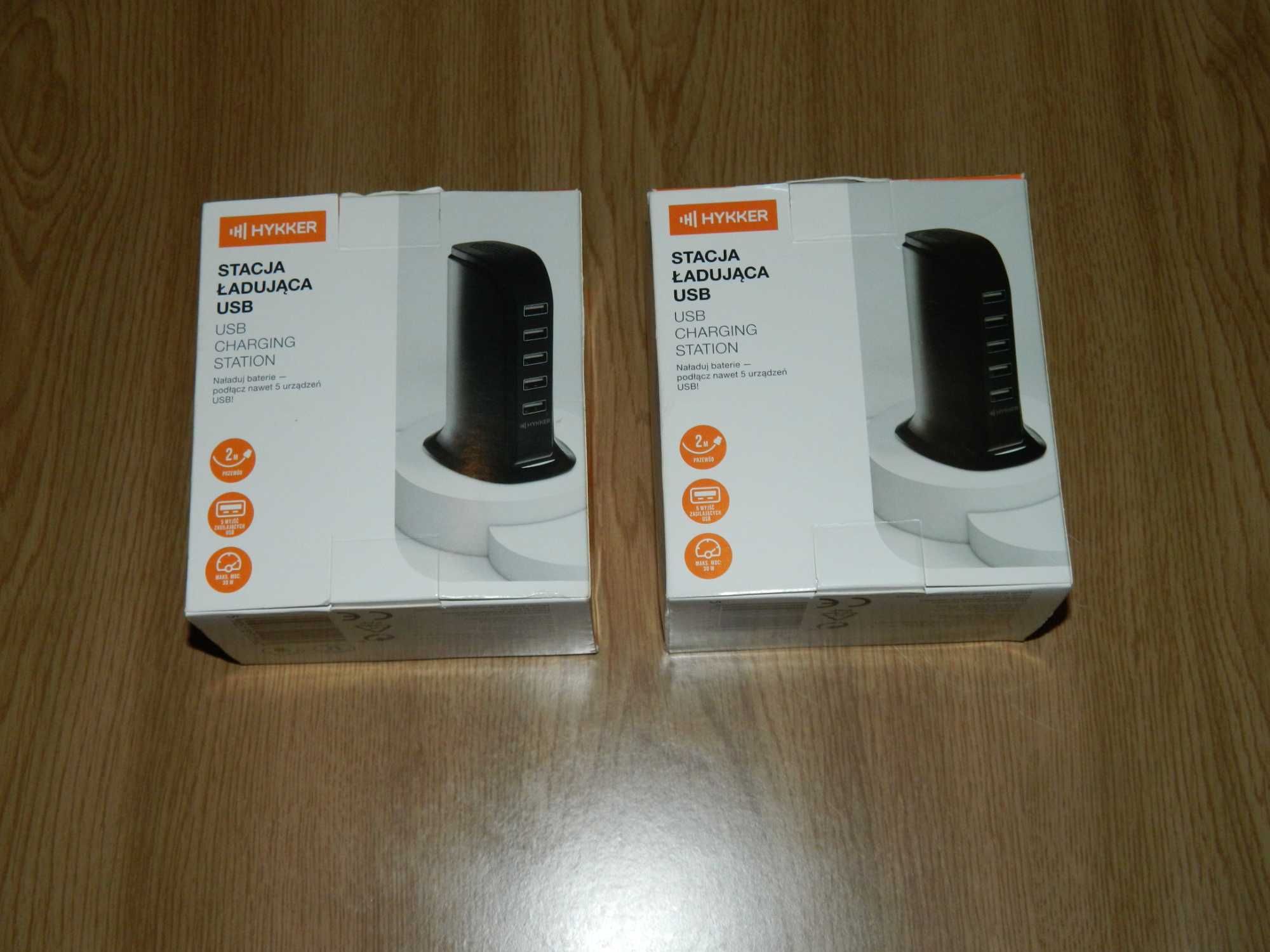 Stacja Ładująca HYKKER 30W 5XUSB Nowa