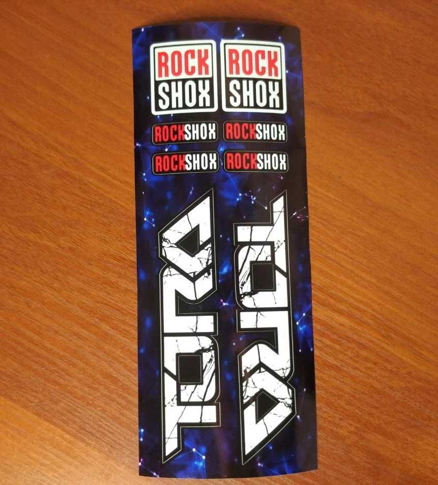 Rock Shox TORA Наклейки на вилку. Колекційні