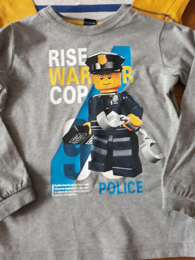 Bluzka koszulka długi rękaw LEGO 5-10-15