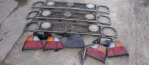 Golf 2 grill atrapa podwójny reflektor