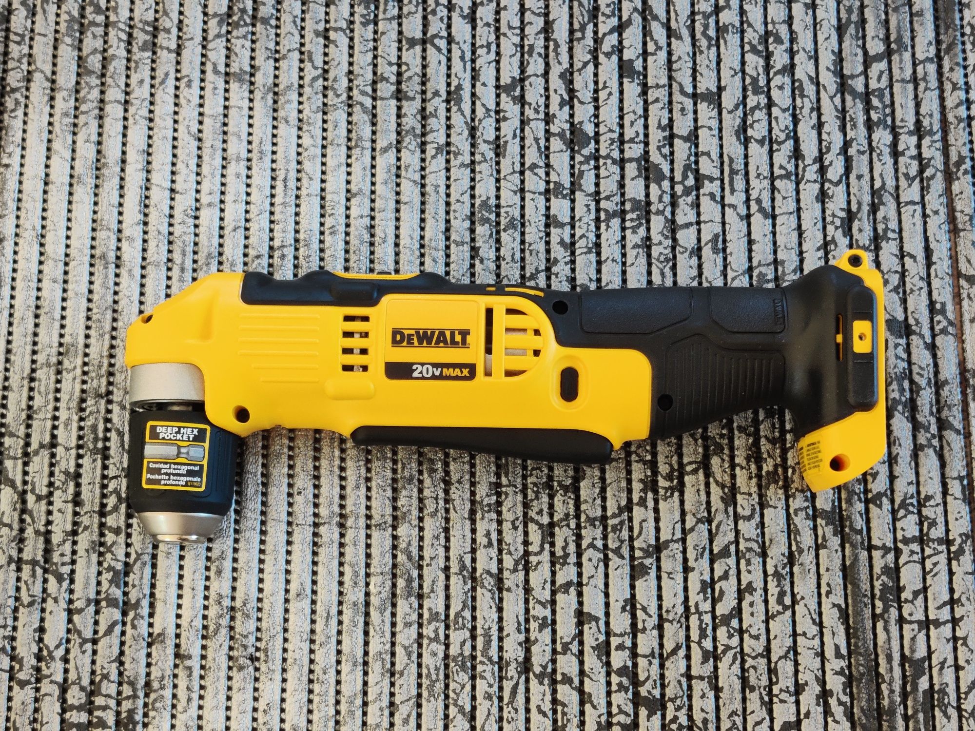Акумуляторний кутовий дриль-шуруповерт DeWALT DCD740N