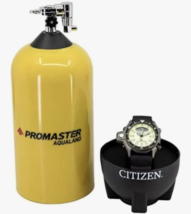 Męski zegarek Citizen Promaster Aqualand Diver JP2007-17W kwarcowy