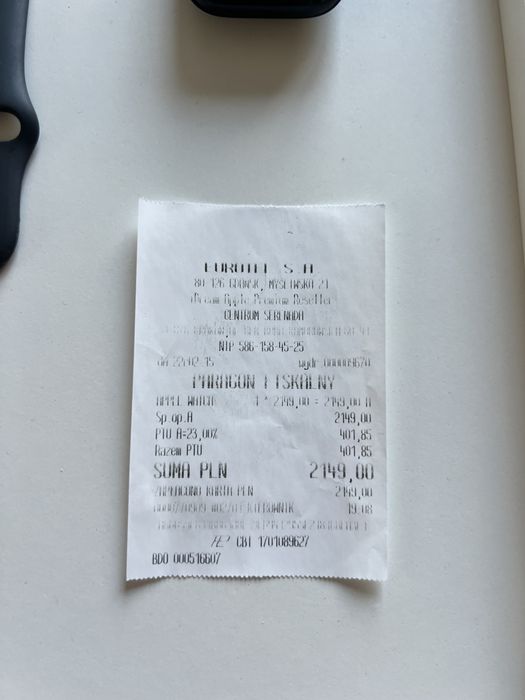 Apple Watch Series 7 45 mm Midnight Alu GPS