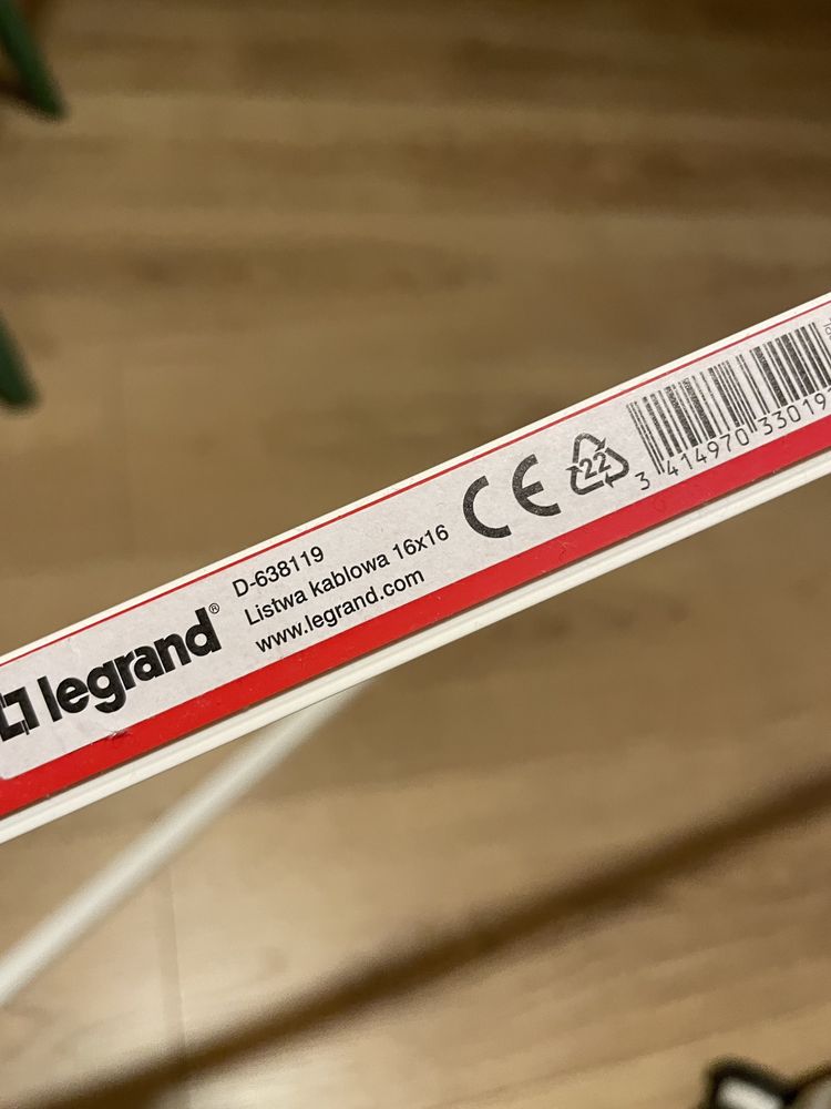 Legrand listwa kablowa 16x16 2 szt.