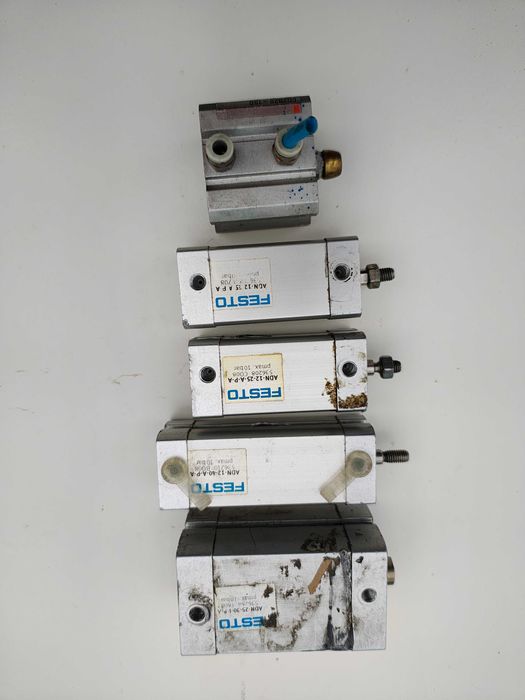 Siłownik tłok pneumatyczny Festo SMC 5szt mini docisk pneumatyka