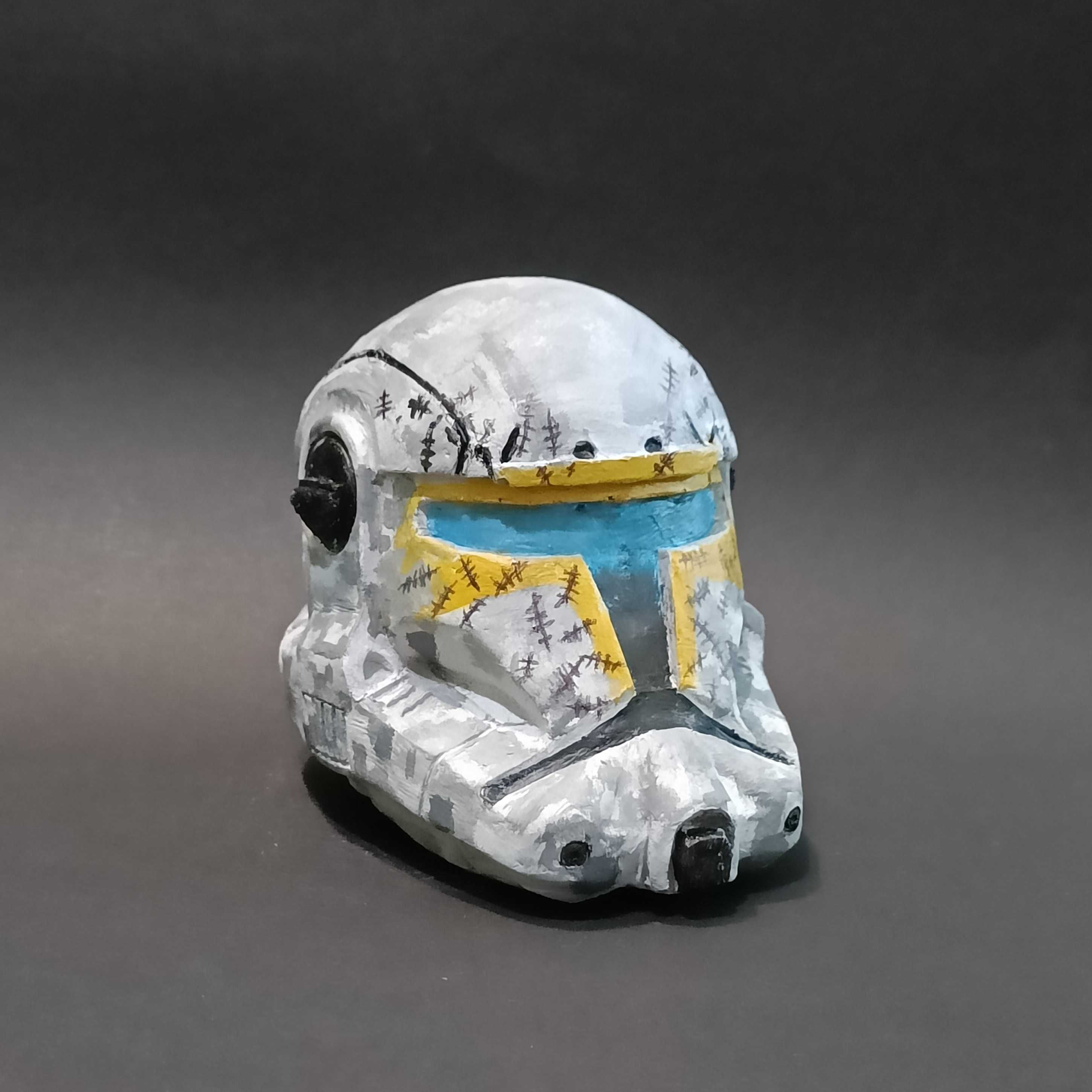 Hełm clone commando Gregor STAR WARS figurka rzeźba