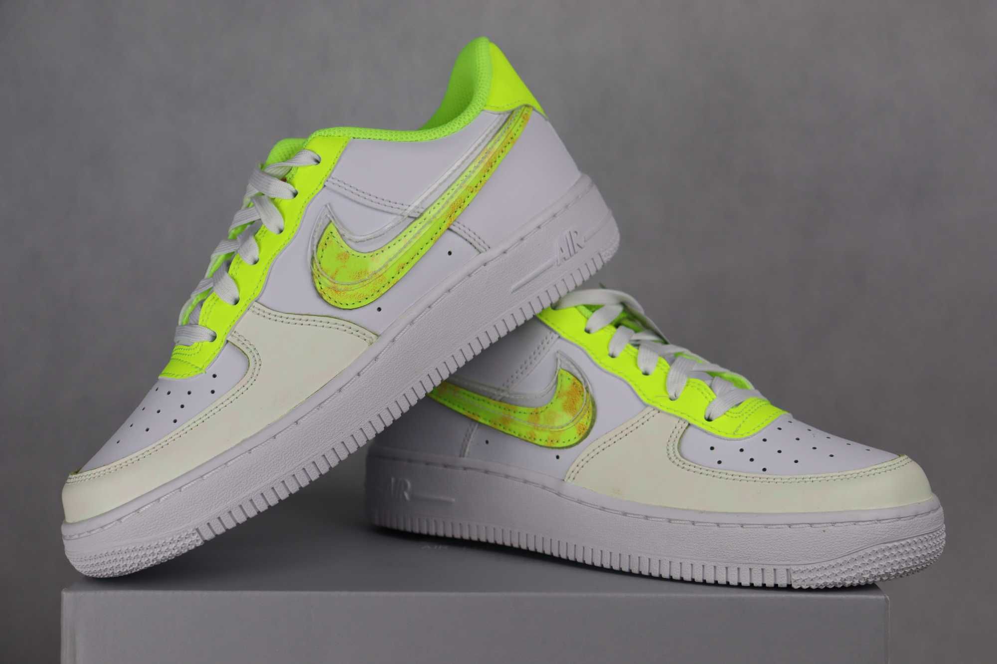 Nike Air Force 1 Low White Citrin 38.5 *NOWE*