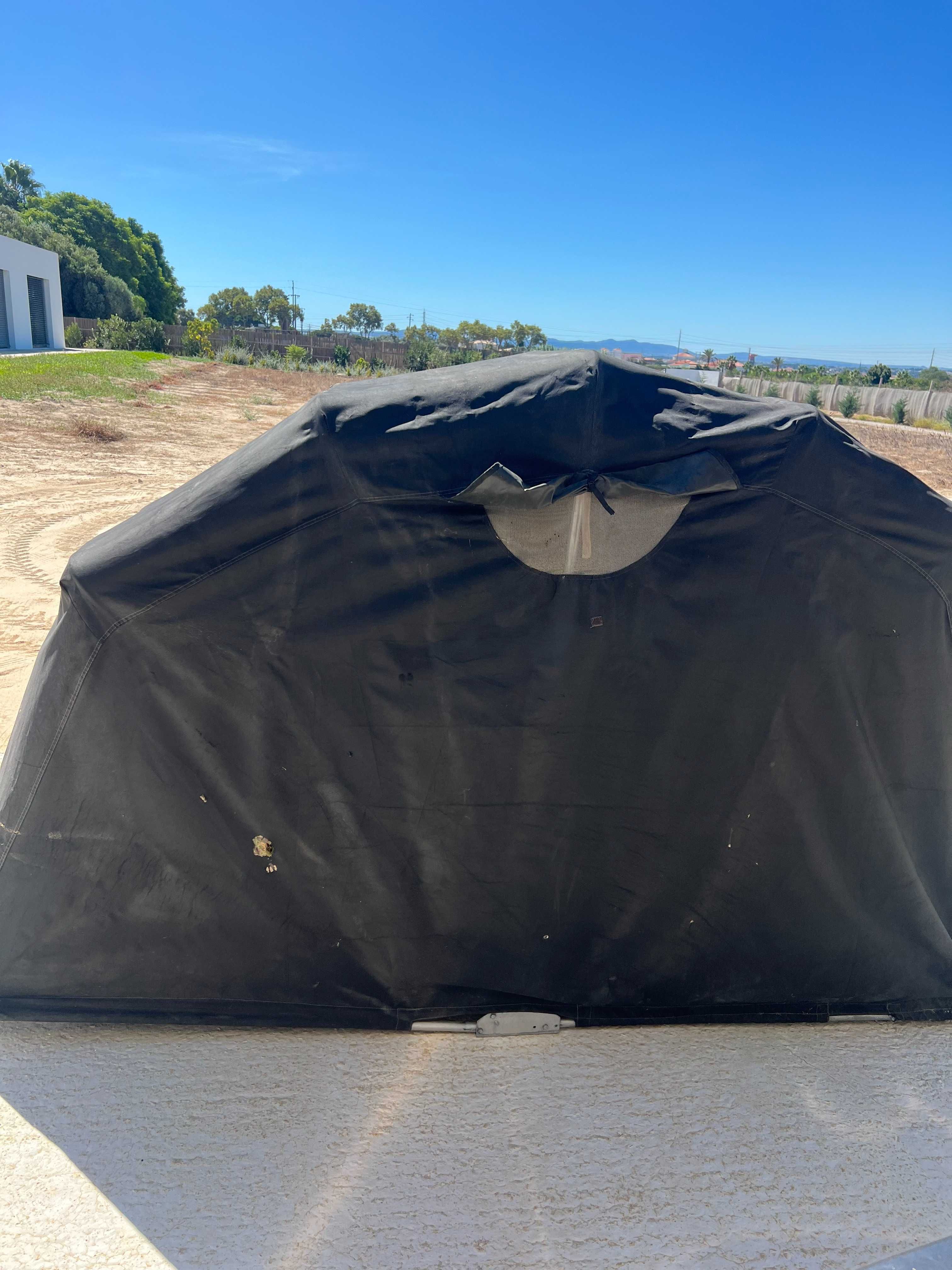 Garagem proteção de Moto