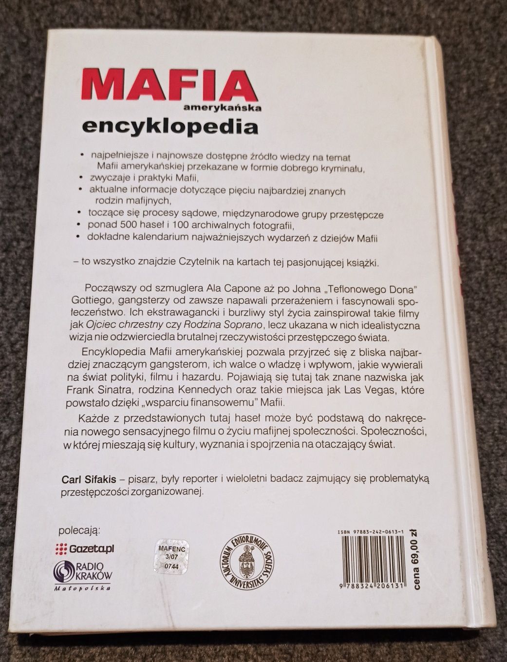 Mafia Amerykanska - encyklopedia. Carl Sifakis