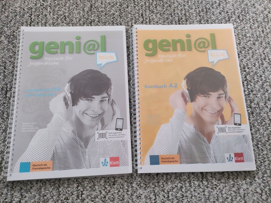 Англійська та німецька (genial, on screen, prime time)