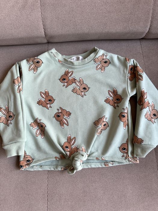 Одяг для дівчинки, кофтинка h&m, комбінезон Zara, кофтинка Mango 104