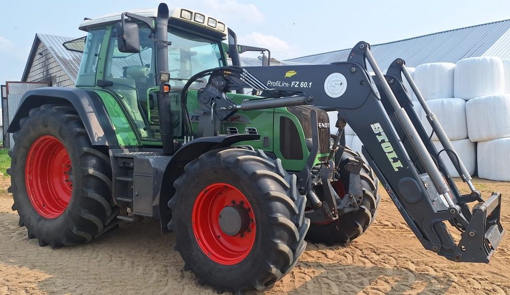 Fendt 714 Vario TMS  (712 716) Ładowacz Stoll