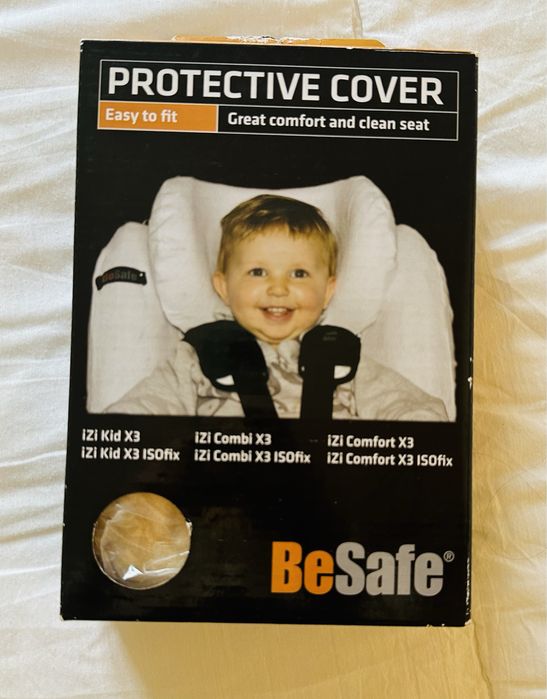 Protetor universal de cadeira de carro msrca BeSafe