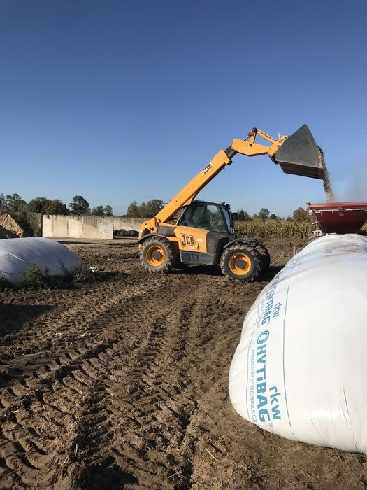 Kukurydza w rękaw kiszenie pakowanie mielenie gniecenie zamieszanie qq