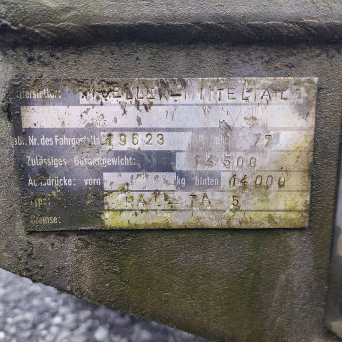 Przyczepa do balastów