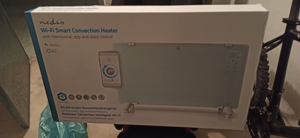 Aquecedor novo por estrear