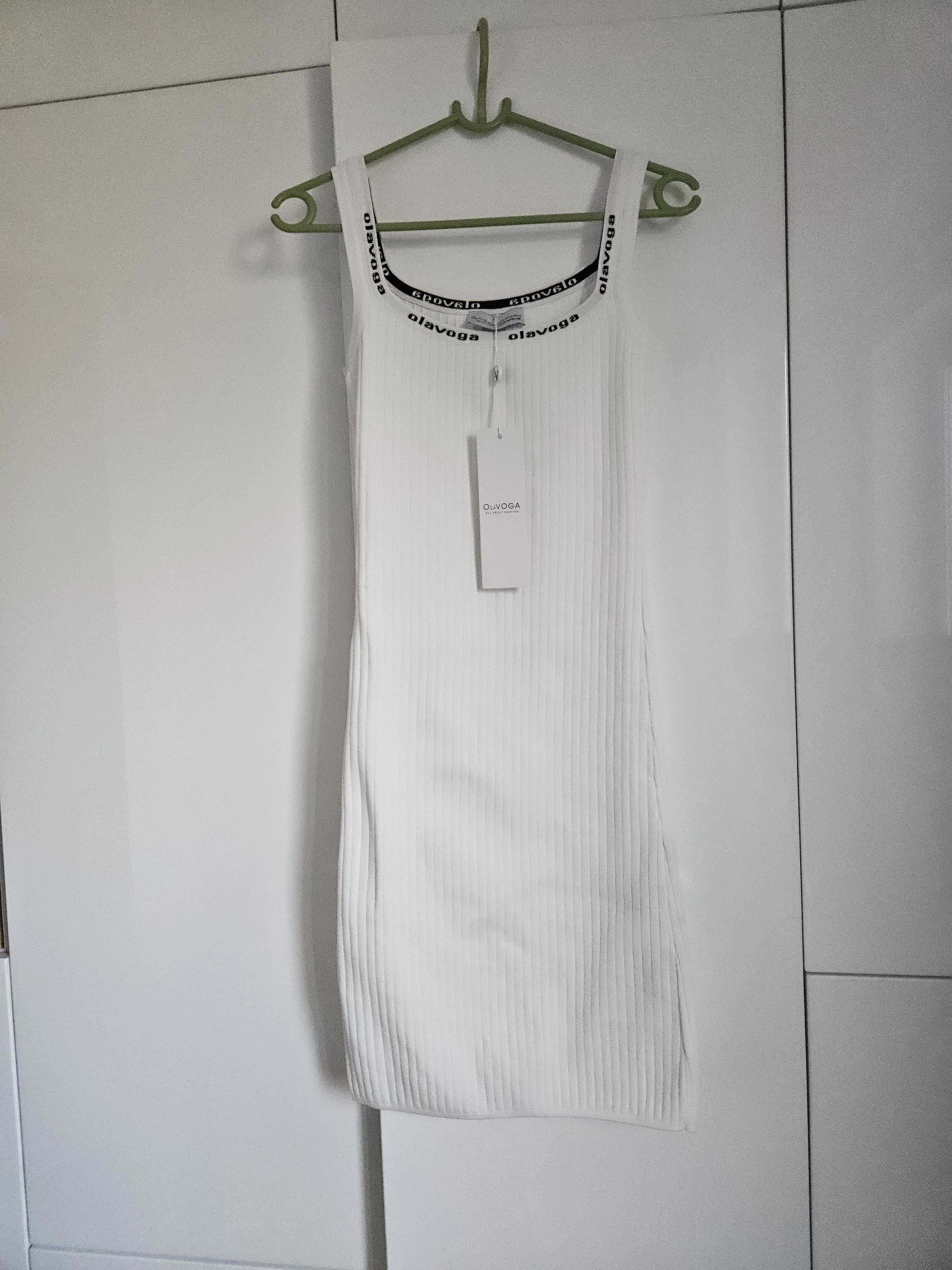 Sukienka biała O'la Voga xs Verde