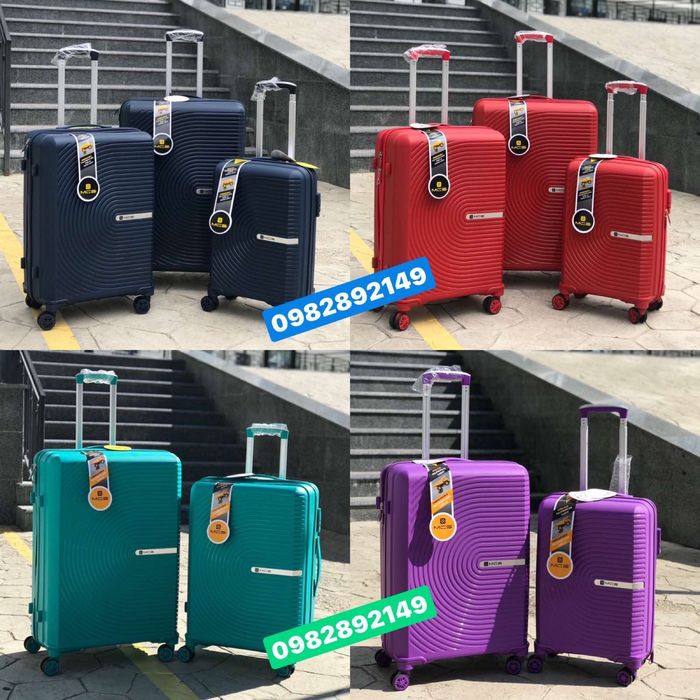 Полипропилен! MCS 374 !Чемодан Турция на колесах,валіза,сумка на колес