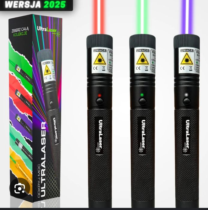 Zielony ultra laser