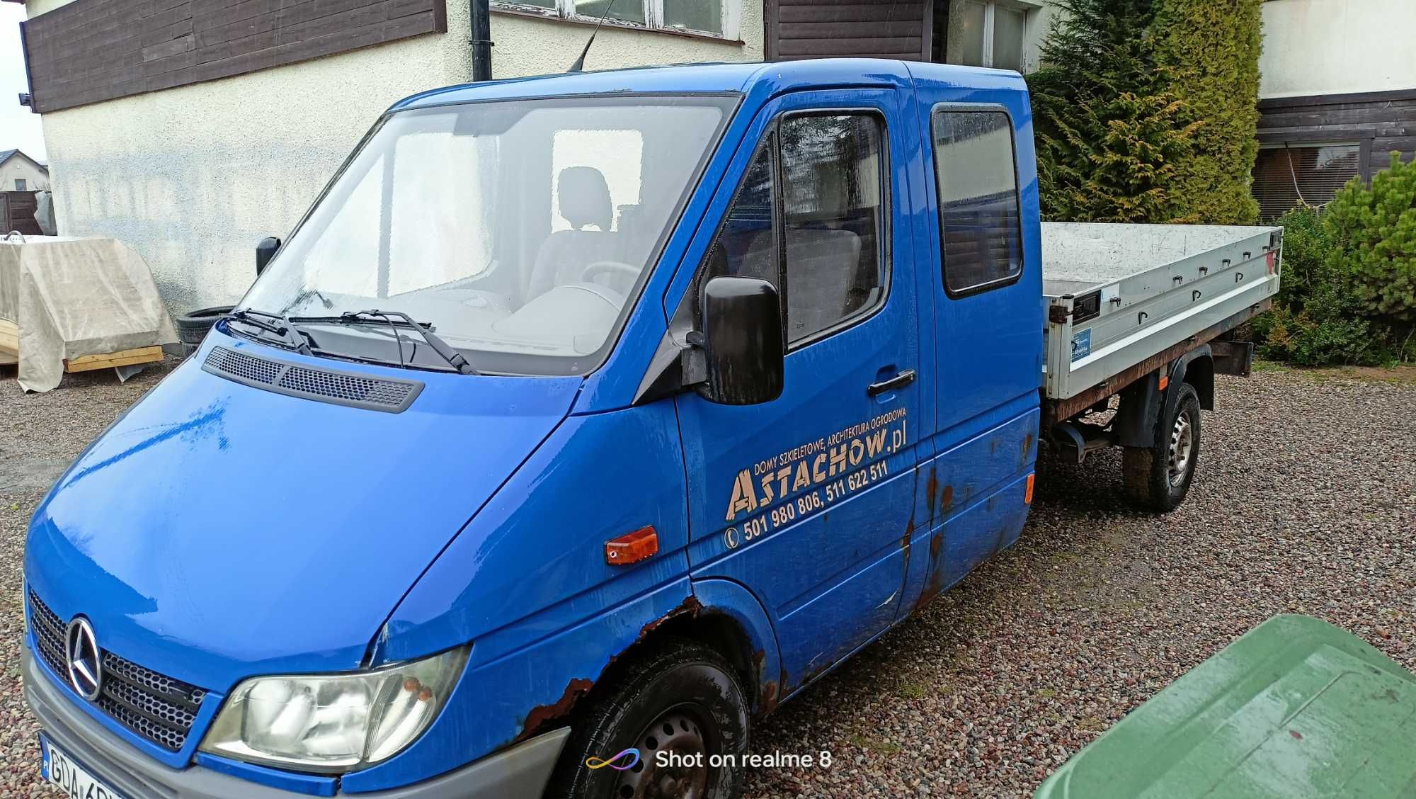 Mercedes Sprinter Doka 2.2CDI 129KM Skrzynia 3.30x195