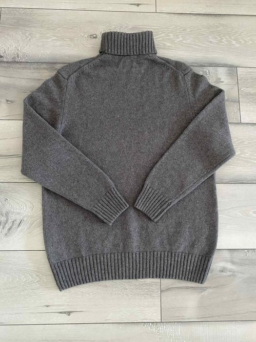 Sweter z golfem damski zara r L wełna