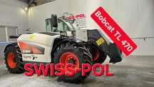 Bobcat TL 470 HF Klimatyzacja Ładowarka teleskopowa Massey Ferguson Jcb Manitou  Ładowarka Teleskopowa Transport