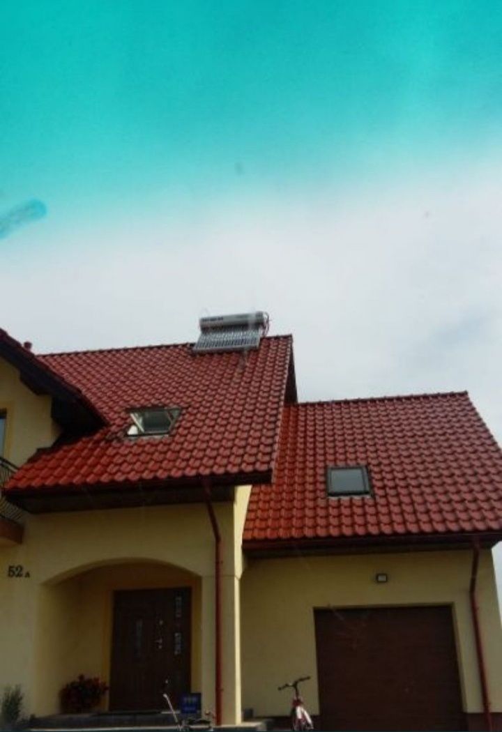 Kolektory słoneczne GRATIS termometr solary pogrzewacz