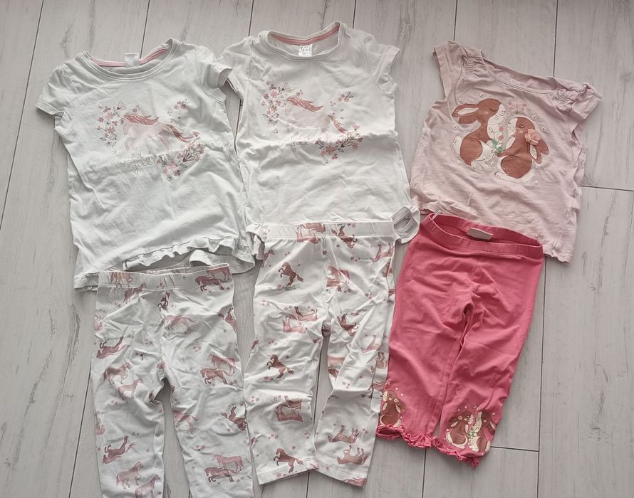 Paka 70 sztuk rozmiar 98/104 dla dziewczynki