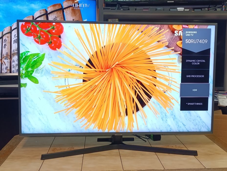 Телевізор Samsung 50 4K Smart TV Wi-Fi Tizen/ HDR / UHD / Гарантія