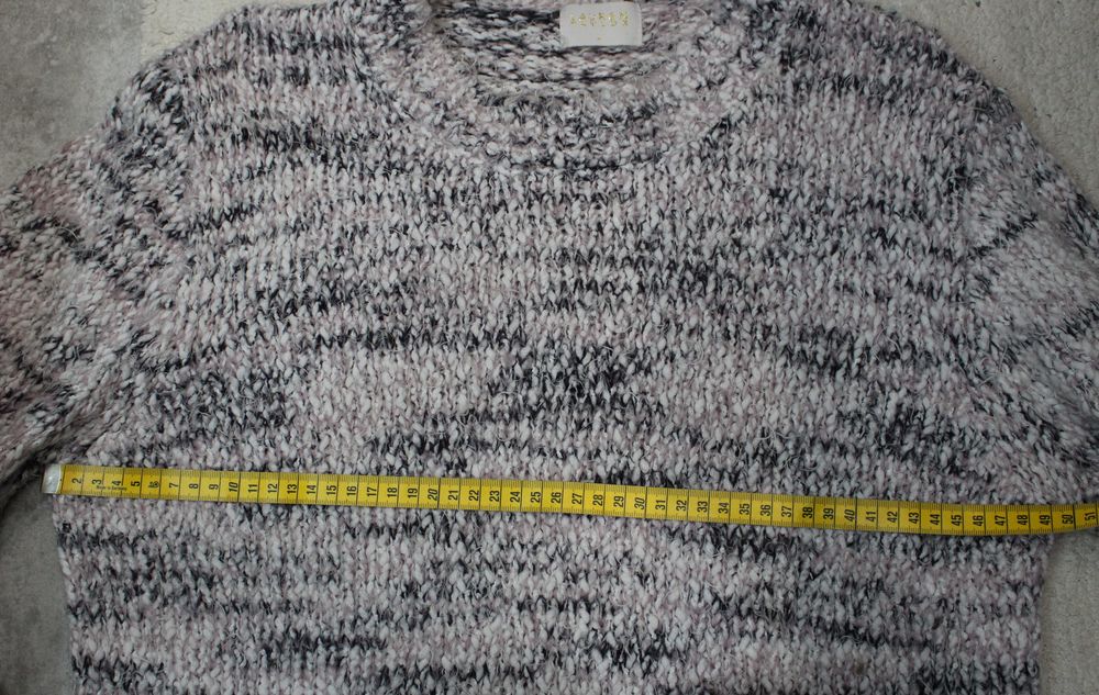 Sweter włochaty oversize