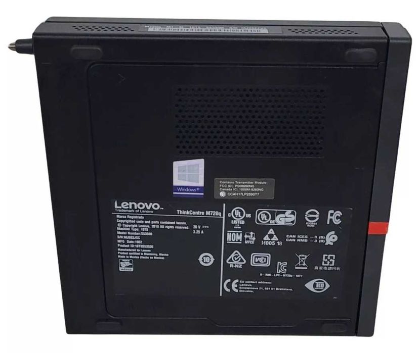ПК Lenovo ThinkCentre M70Q Tiny(Core i5-10500T/16GB/SSD256GB M.2 NVMe)