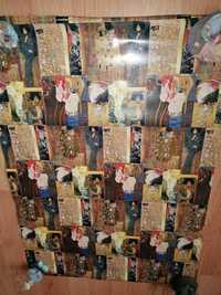 G.Klimt klasyczny papier decupage scrapbooking 11szt