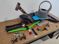 Diversas peças para drift trike